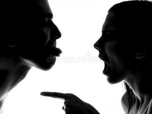 couple-arguing-shouting-each-other-black-white-76788930